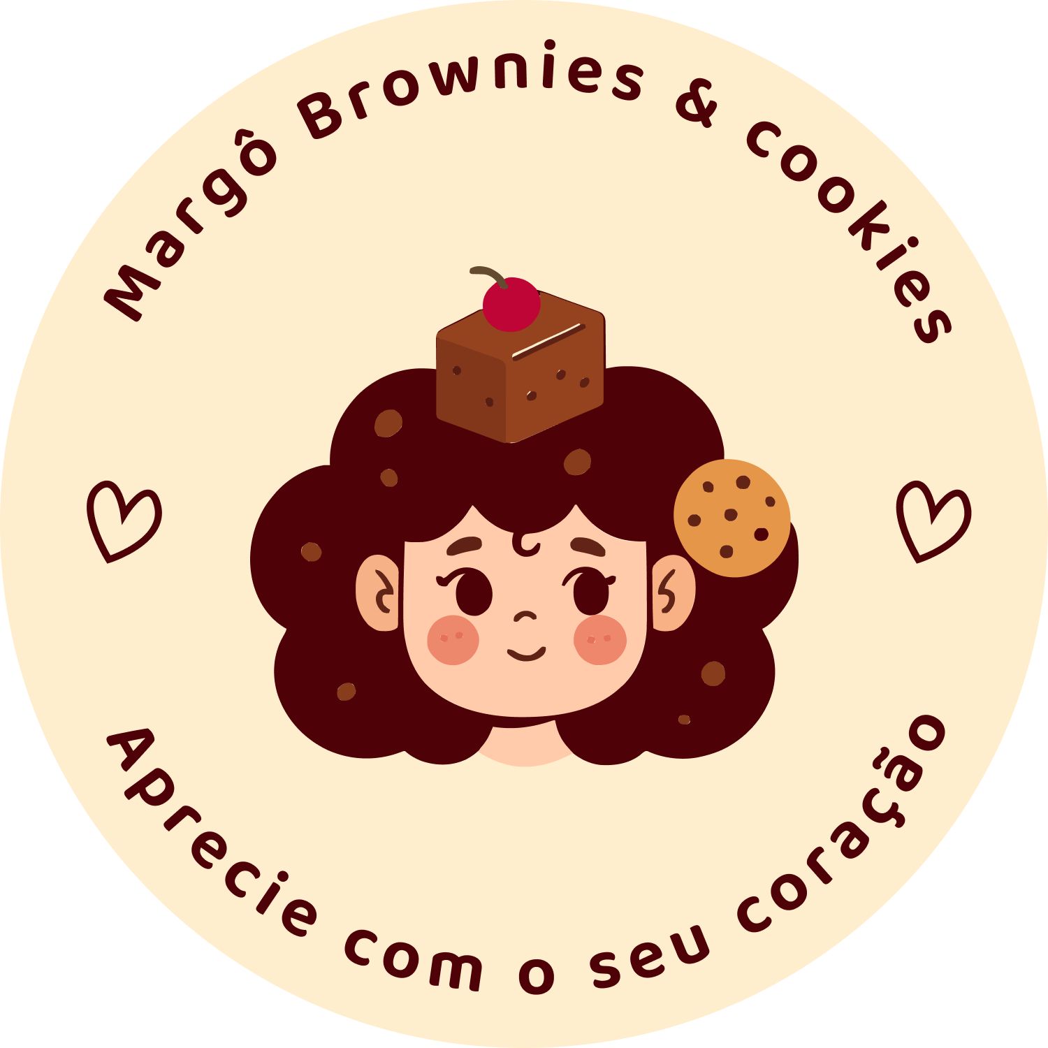 Margôzinha, personagem da Margô Brownies & Cookies