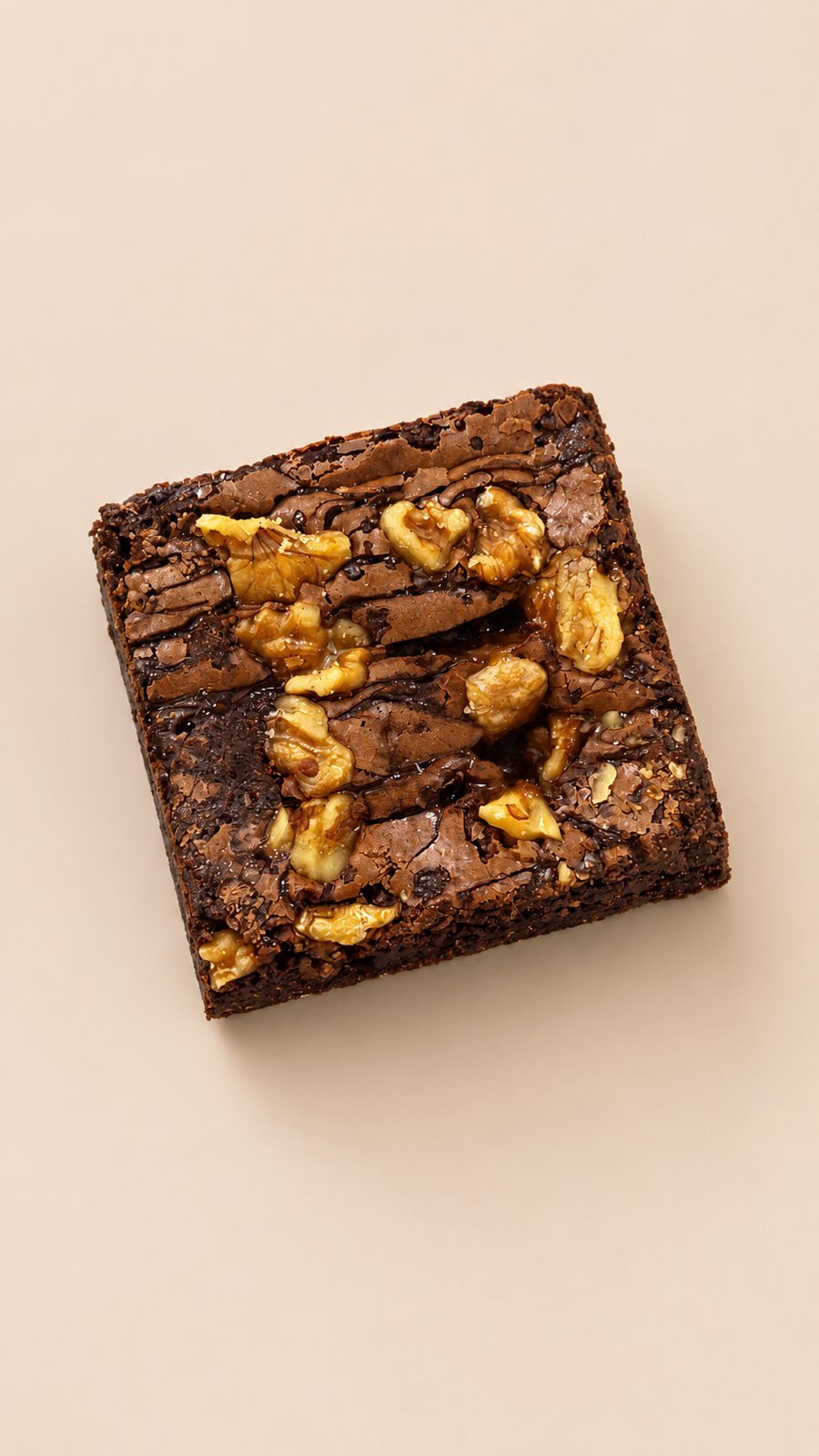 Brownie com caramelo